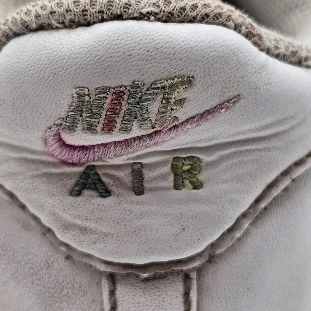 Nike Air Force 1 Low‎ Shoes Youth Size 5.5Y White Leather Sneakers 314192-117